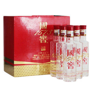 泸州老窖国窖1573小酒 浓香型白酒 52度/43度 100mL×6瓶 小瓶装 43度