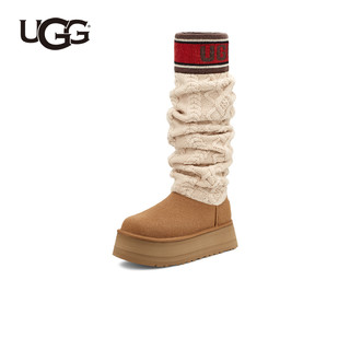 UGG 女士时尚舒适厚底高筒雪地靴 1144044