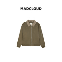 MAD官方 | Madcloud美式复古冬季加厚保暖夹克仿羊羔毛工装外套男