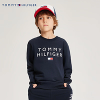 Tommy Hilfiger汤米儿童童装春秋款男女童卫衣儿童透气上衣打底衫春秋装潮