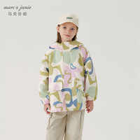MARC&JANIE马克珍妮男女童城市户外休闲外套儿童防风衣春秋装240317 大色块-户外三防【深秋款】 140cm