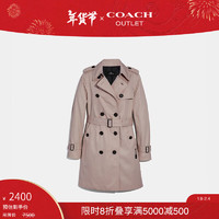 COACH 蔻驰 奥莱 女士风衣外套