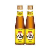 88VIP：香满园 纯芝麻油香油180ml*2瓶调味凉拌菜烹饪火锅凉拌菜调料油