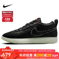 耐克NIKE篮球鞋男子实战抗扭BOOK 1运动鞋FJ4250-003黑40.5