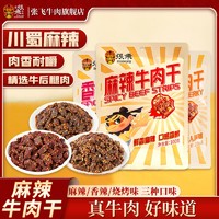 百亿补贴：张飞 牛肉干100g麻辣牛肉干休闲零食独立小包装解馋零食四川特产