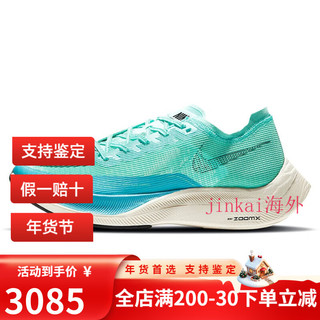 耐克（NIKE）ZoomX Vaporfly Next 2 Teal Blue 低帮 训练鞋 男款 蓝绿色 47.5