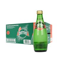 法国Perrier巴黎水柠檬味青柠味苏打气泡水330ml*5 超值特惠【西柚味】330ml*5瓶