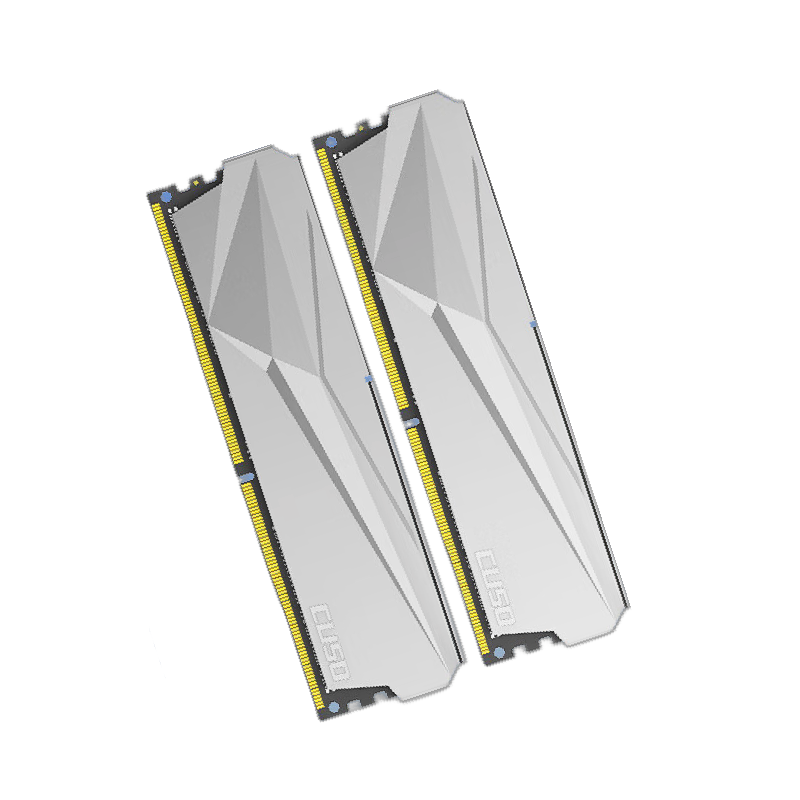 CUSO 酷兽 夜枭系列 DDR4 3200MHz 台式机内存 马甲条 银甲 32GB 16GBx2