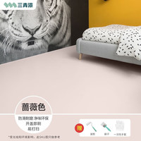 三青地坪漆水泥地面漆室内家用耐磨环氧防水地平地板改造水性油漆 蔷薇【防滑耐磨防污易清洁】 大小桶装15kg(约150㎡/1遍)