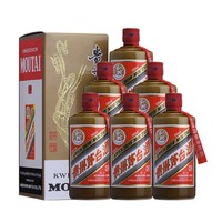 移动端、京东百亿补贴：茅台 MOUTAI 精品 53%vol 酱香型白酒 500ml*6瓶