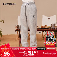 匡威（Converse） 匡威童装男童保暖加绒长裤2024秋冬儿童针织休闲运动裤   【/63(M)】