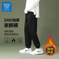 JEANSWEST LIFE 男士加绒加厚休闲长裤