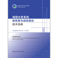 正版 城镇水务系统碳核算与减排路径技术指南  给排水碳排放核算原则与程序 规划建设 运行维护 中国城镇给谁排水协会技术资料书籍