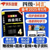 大学英语四级词汇 英语四级词汇CET-4级备考2025年6月 可搭配四级真题试卷星火黄皮书英语标准预测卷词汇写作翻译听力阅读口语专项训练