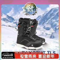 NITRO Snowboards NITRO雪鞋TANGENT滑雪板单板入门全能男款装备2324男雪鞋NITRO 黑色 42（内长275mm）