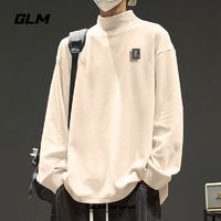 百亿补贴：GLM 森马集团GLM半高领双面绒打底衫男秋冬款内搭长袖t恤加绒保暖秋衣