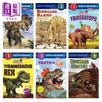 兰登阅读进阶 恐龙百科6册套装 Step into Reading Dinosaur 英文原版进口 儿童分级阅读 分阶知识科普读物图画书【中商原版?