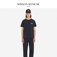 MAISON KITSUNÉ Maison Kitsune男女双头狐狸经典系列短袖圆领T恤