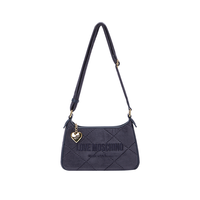 LOVE MOSCHINO 24秋冬 女士徽标logo菱格纹单肩包