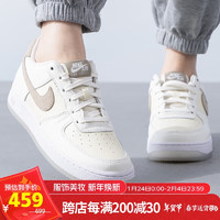 NIKE 耐克 大童AIR FORCE 1潮流时尚休闲鞋板鞋 HF5349-100  白色 38码