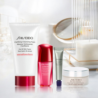 88VIP：SHISEIDO 资生堂 红妍肌活洁面50ml+百优面霜18ml+小针管5ml+红腰子10ml