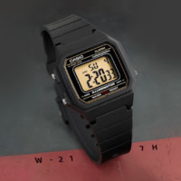 CASIO 卡西欧 W-217H防水复古时尚休闲电子手表 W-217HM-9AVDF