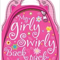 我的女孩旋转贴纸背包  My Girly Swirly Sticker Backpack 儿童早教益智 英文原版