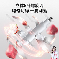 京严智造 绞肉机家用电动绞馅机商用大容量碎肉打肉机婴儿辅食机多功能料理机搅馅搅菜搅肉机 【6叶精钢刀】5L单独刀片1套