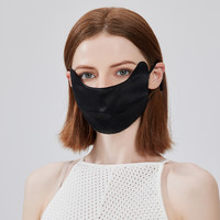 UV BANANA UVBANANA真丝防晒口罩女士夏季防紫外线护眼角透气桑蚕丝医美脸罩