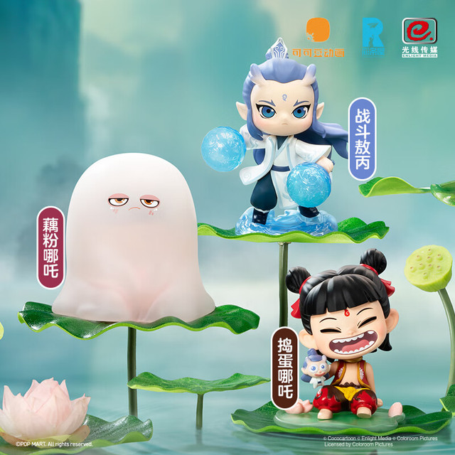 POP MART泡泡玛特哪吒之魔童闹海天生羁绊系列手办盲盒潮玩玩具