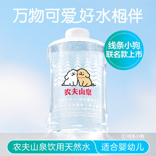 农夫山泉 NONGFU SPRING 饮用天然水 1L*12瓶