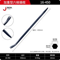 捷科 JETECH 撬棍 特种钢 工业级 扁头 加粗 重型 多功能 撬杠 加力杆