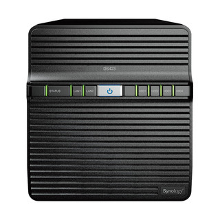 群晖 Synology DS423 四核心 4盘位 NAS网络存储 私有云 照片自动备份