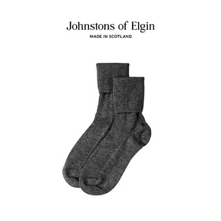 Johnstons of Elgin 女士纯色羊绒袜礼盒保暖秋冬