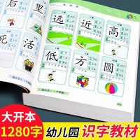 识字大王1280字幼儿识字认字神器3-6岁启蒙幼儿园小班大班早教书