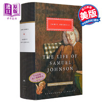 约翰生传 Everymans Library Classics The Life of Samuel Johnson 英文原版 James Boswell 詹姆斯 鲍斯威尔