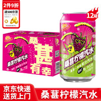 阳光先生 MR.SUNSHINE 桑葚柠檬汽水 310ml*12罐