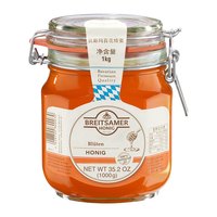 贝斯玛 Breitsamers 黑森林蜂蜜 百花蜂蜜 1kg 瓶装