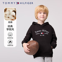 Tommy Hilfiger汤米儿童童装春秋季男女童连帽卫衣儿童上衣中大童春装潮