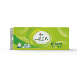 云感柔肤 卷纸 4层70g10卷