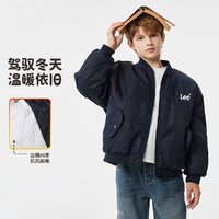 Lee 儿童棉服男童冬季加厚女童夹克外套夹棉保暖中大童宽松棉衣