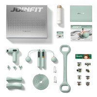 JOINFIT 家用健身器材套装筋膜枪电动肌肉按摩跳绳拉力器哑铃礼盒