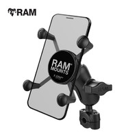 RAM 踏板摩托车后视镜固定支架 VESPA手机导航支架 RAM-B-408-37-62-A-UN7