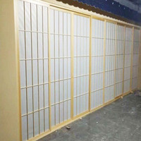 坂田尚居 日式移门推拉门和室格栅门料理店障子门隔断木门定制榻榻米格子门