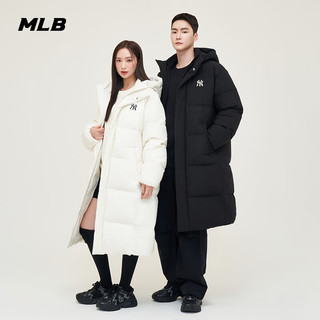 MLB羽绒服男女长款2024年冬季外套保暖户外3ADJB1846-50CRS-L