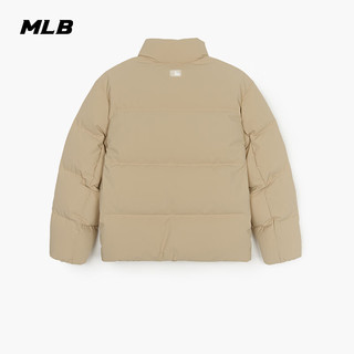 MLB羽绒服男女保暖外套【女明星虞书欣同款】加厚3ADJB1046-43SAS-XL 波士顿队/沙棕色/3ADJB1046