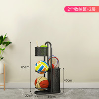 鸿克 地理方管篮球架 通用款 篮球收纳架 篮球收纳架