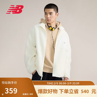 new balance 男款潮流简约百搭舒适拉链针织外套AMJ43362 CIC XS