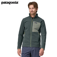 巴塔哥尼亚（Patagonia）男士R2透气耐磨户外秋冬保暖抓绒衣夹克开衫外套TechFace 83626 NUVG S