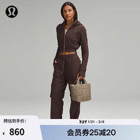 露露乐蒙lululemon丨Quilted Grid Mini 女士绗缝手袋 LW9FHVS 鹿褐色 O/S